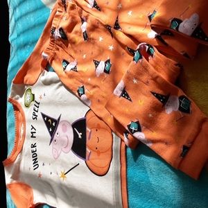 NWT Peppa Pig Halloween 4T pajamas
